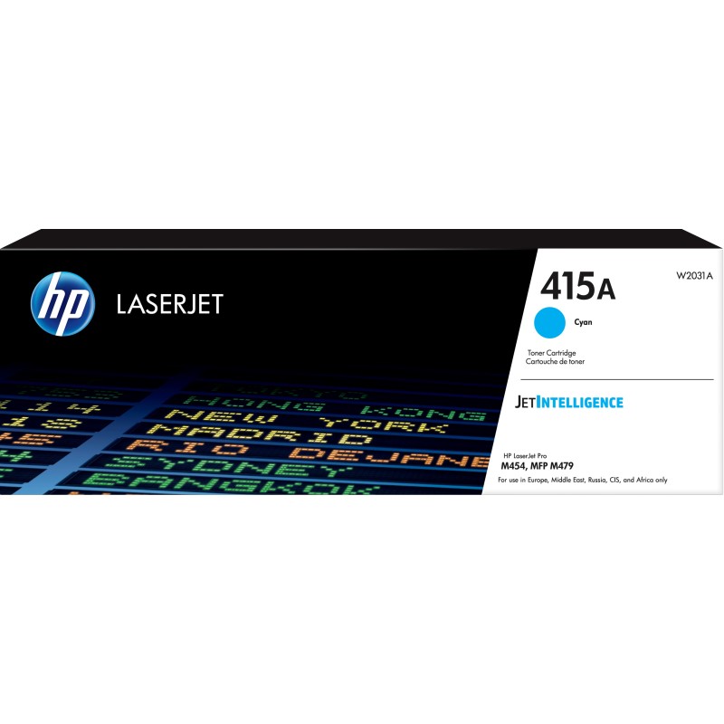 415A - Cyan - Original - LaserJet - Tonerpatrone (W2031A)